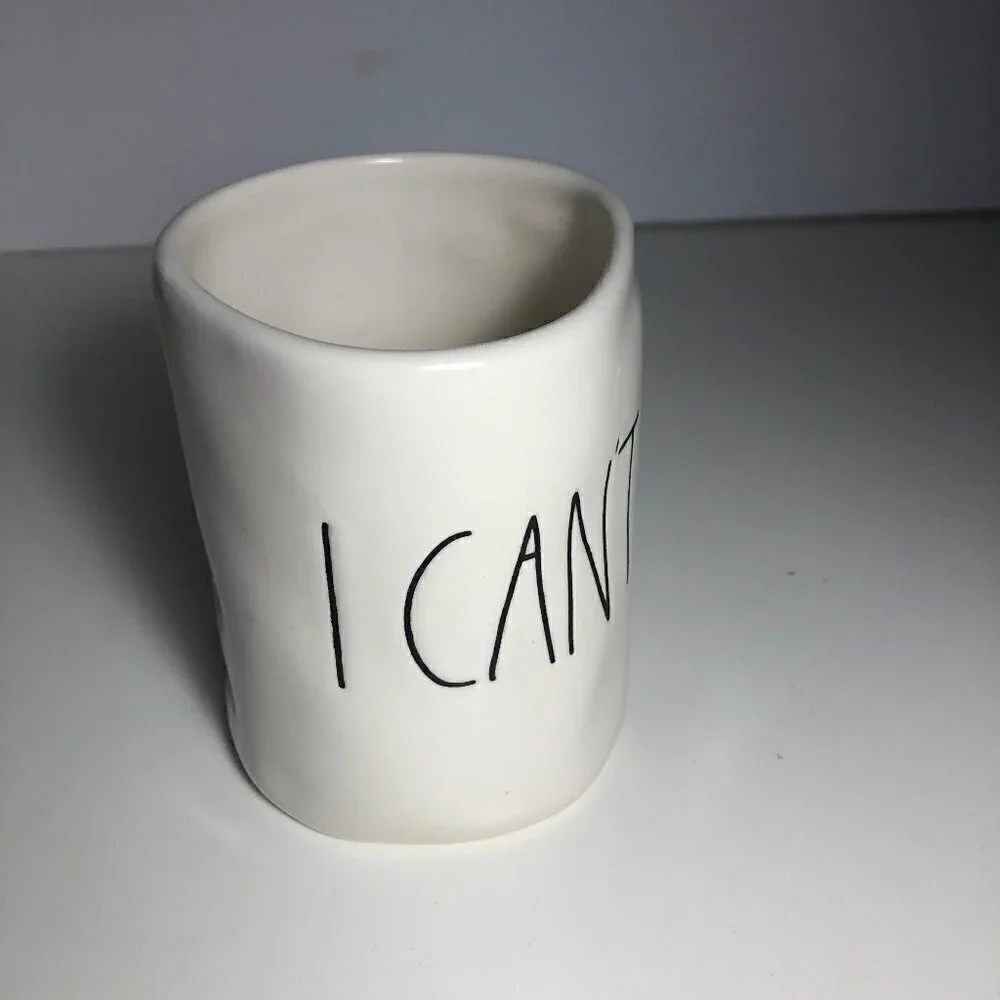 🛒 $10 Rae Dunn Mug I Can’t Even Coffee Cup #91-1